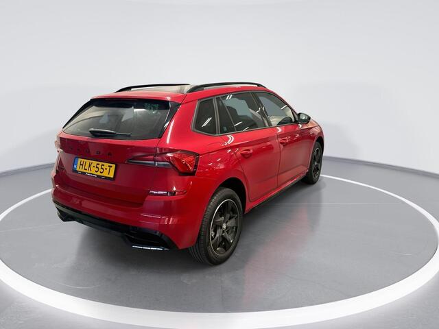 Skoda Kamiq 1.0 Tsi 110pk DSG Monte Carlo · Apple/Android Car Play · Camera · Keyless · Glazendak · P-Sensoren · 17'' Inch · Garantie t/m 29-11-2028 of 100.000km