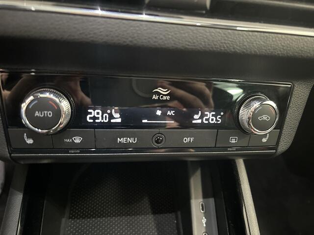 Skoda Kamiq 1.0 Tsi 110pk DSG Monte Carlo · Apple/Android Car Play · Camera · Keyless · Glazendak · P-Sensoren · 17'' Inch · Garantie t/m 29-11-2028 of 100.000km