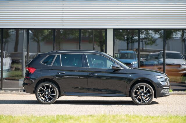 Skoda Kamiq 1.0 TSI DSG Monte Carlo | Pano | Adapt. Cruise | El. Trekhaak | Camera | Virtual | Side Assist | Stoel- Stuurverw.