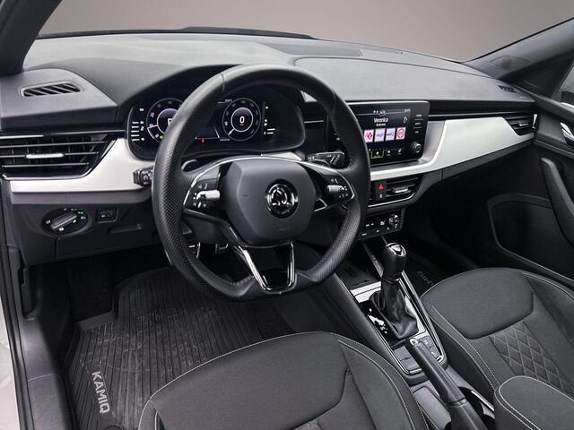 Skoda Kamiq Sport Business 1.0 TSI 110pk DSG Automaat Trekhaak, Parkeersensoren, Stoelverwarming, Airco, DAB, Radio, LED koplampen, App connect