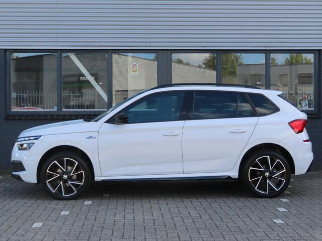Skoda Kamiq 1.0 TSI Monte Carlo | trekhaak wegklapbaar | pano dak | stoelverwarming | camera |