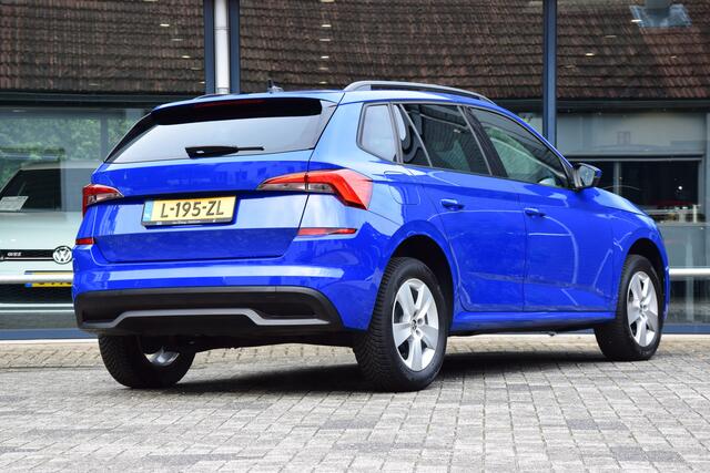 Skoda Kamiq 1.0 TSI 110PK Sport Business DSG Automaat | Orgineel NL | BOVAG Garantie | Apple Carplay/Android Auto | Cruise Control | Climatronic | Automatisch dimmende binnenspiegel | Parkeersensoren achter |