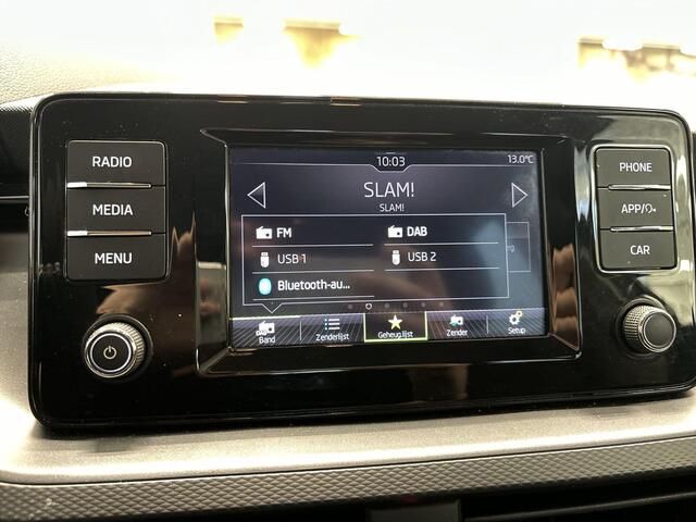 Skoda Kamiq 1.0 TSI 110pk Active · Apple/Android Car Play · Airco · DAB · Radio · LED Koplampen · 16'' Inch · Garantie t/m 11-09-2027 of 100.000km