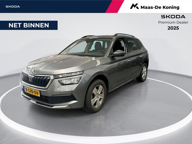 Skoda Kamiq 1.0 TSI 110pk Ambition · Apple/Android Car Play · Airco · P-Sensoren · Cruise Control · Getint Glas · 16'' Inch · Garantie t/m 12-11-2027 of 100.000km