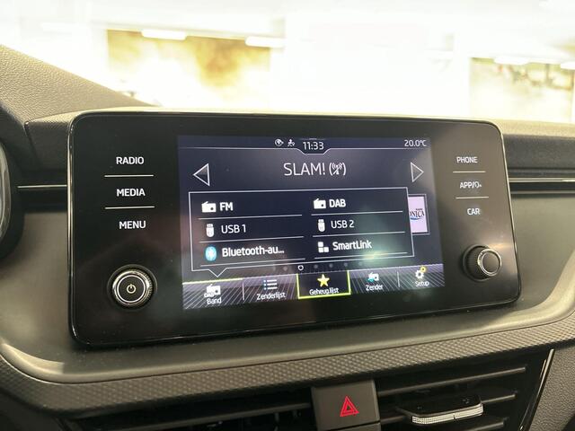 Skoda Kamiq 1.0 TSI 110pk Ambition · Apple/Android Car Play · Airco · P-Sensoren · Cruise Control · Getint Glas · 16'' Inch · Garantie t/m 12-11-2027 of 100.000km