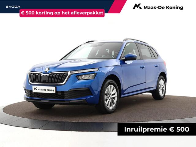 Skoda Kamiq 1.0 Tsi 115pk Sport Business · Apple/Android Car Play · Cruise Control · Camera · P-Sensoren · Stoelverwarming · 16'' Inch · Garantie t/m03-07-2027 of 100.000km