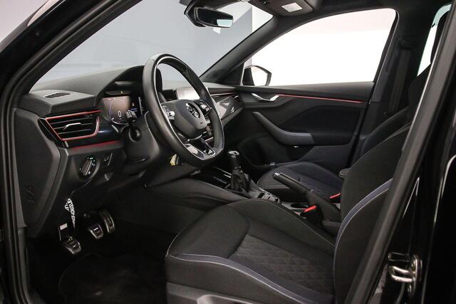 Skoda Kamiq Sport Business 1.0 TSI 110pk Trekhaak, Achteruitrijcamera, Cruise control, LED koplampen, Parkeersensor achter, App connect, Airco, DAB, Radio