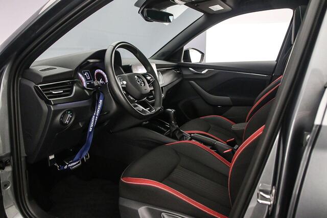 Skoda Kamiq Monte Carlo 1.0 TSI 110pk DSG Automaat Panoramadak, Achteruitrijcamera, Stuurwiel verwarmd, LED koplampen, Verwarmde voorruit, Cruise control