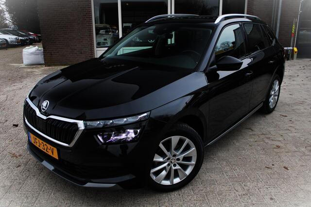 Skoda Kamiq Business Edition Achteruitrijcamera, Virtual Cockpit, Apple/Android carplay, ECC, ACC, LED, Parksens. V en A, Velours/Alcantara, Keyless, 17" LMV