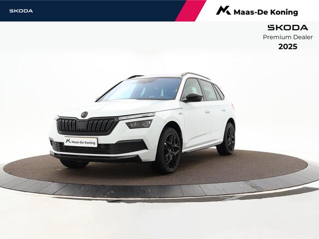 Skoda Kamiq 1.0 TSI 110pk DSG Monte Carlo · Panoramadak · Camera · P-Sensoren · Apple/Android Car Play · 18'' Inch ·