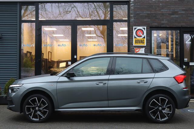 Skoda Kamiq 1.5 TSI ACT 150PK Monte Carlo Pano/LED/Navi/Camera/Keyless/Elek. stoel/18"/Trekhaak