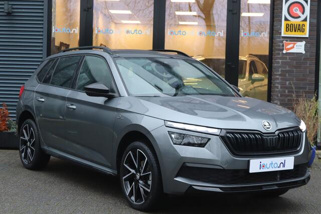 Skoda Kamiq 1.5 TSI ACT 150PK Monte Carlo Pano/LED/Navi/Camera/Keyless/Elek. stoel/18"/Trekhaak