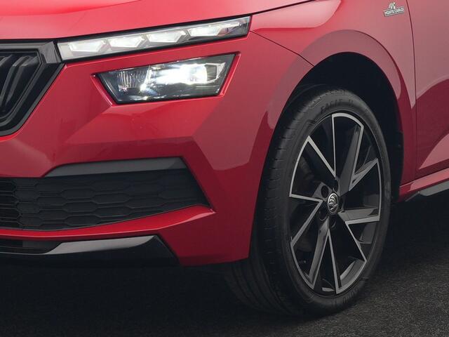 Skoda Kamiq 1.0 TSI Monte Carlo 116pk DSG Dealer O.H. | Panodak | Apple Carplay | RS Sportstoelen Verwarmd | LED Koplampen | Cruise Control | DAB | 18"L.M |