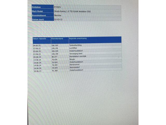 Skoda Kamiq 1.0 TSI Ambition 110PK DSG
