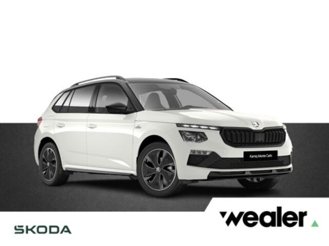 Skoda Kamiq Monte Carlo 1.0 TSI 115 PK DSG | Trekhaak | Winterpakket | 17" Lichtmetalen velgen | Zwart dak |
