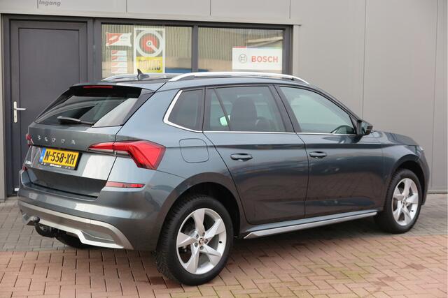 Skoda Kamiq 1.0 TSI 110pk Style PDC ,LMV,Trekhaak,Stoelverwarming,Cruisecontrol,Achteruitrijcamera, Carplay, Stuurwiel multifunctioneel, Navigatie(via carplay) etc.
