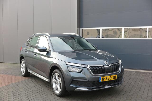 Skoda Kamiq 1.0 TSI 110pk Style PDC ,LMV,Trekhaak,Stoelverwarming,Cruisecontrol,Achteruitrijcamera, Carplay, Stuurwiel multifunctioneel, Navigatie(via carplay) etc.