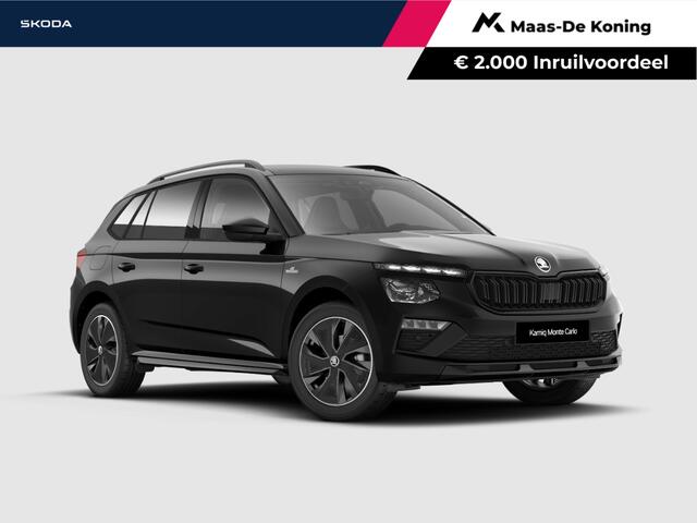 Skoda Kamiq Monte Carlo 1.0 TSI 85 kW / 115 PK SUV 6 versn. Hand. | Metallic lak | Trekhaak Wegklapbaar | 2000,- inruilvoordeel!!