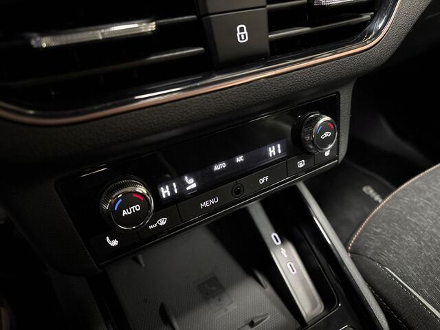 Skoda Kamiq 1.0 TSI Sport (VIRTUAL COCKPIT, APPLE CARPLAY, GROOT NAVI, CLIMATE, STOELVERWARMING, SPORTSTOELEN, KEYLESS, PARKEERSENSOREN, CRUISE, NIEUWE APK, NIEUWSTAAT)