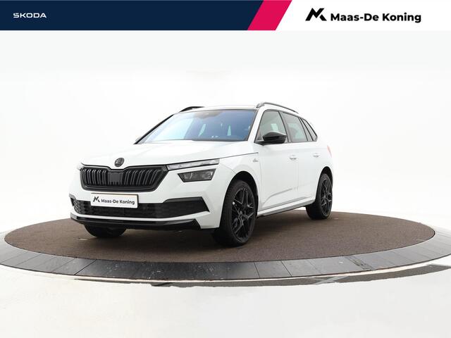 Skoda Kamiq 1.0 TSI 110pk DSG Monte Carlo · Panoramadak · Camera · Stoelverwarming · Elektrische achterklep · P-Sensoren · Apple/Android Car Play · 18'' Inch ·