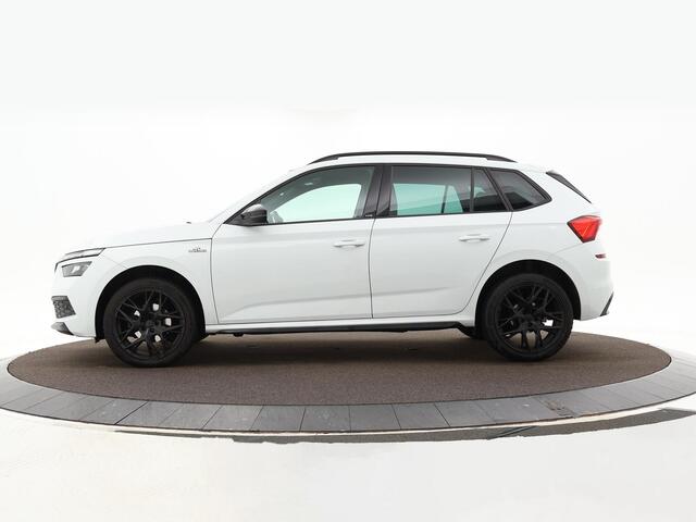 Skoda Kamiq 1.0 TSI 110pk DSG Monte Carlo · Panoramadak · Camera · Stoelverwarming · Elektrische achterklep · P-Sensoren · Apple/Android Car Play · 18'' Inch ·
