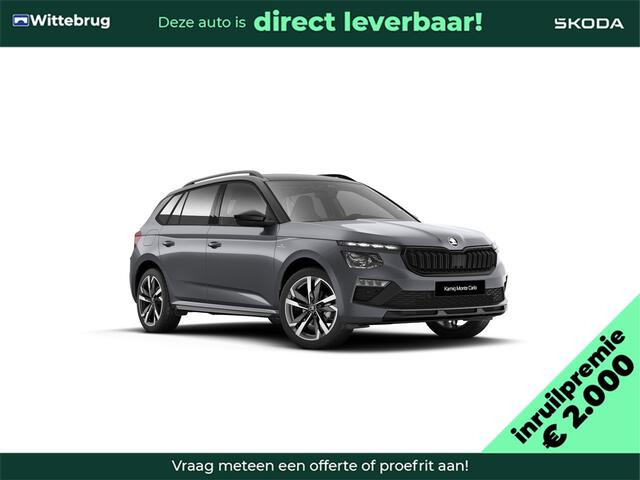 Skoda Kamiq 1.0 TSI Monte Carlo 18" lichtmetalen velgen / Travel assist / Navigatie pakket / Charging / ¤2000 inruilpremie