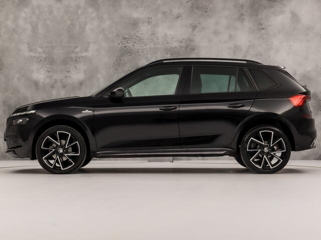 Skoda Kamiq 1.0 TSI Monte Carlo Automaat (PANORAMADAK, VIRTUAL COCKPIT, KUIPSTOELEN, APPLE CARPLAY, CAMERA, GETINT GLAS, ADAPTIVE CRUISE, KEYLESS, NIEUWSTAAT)