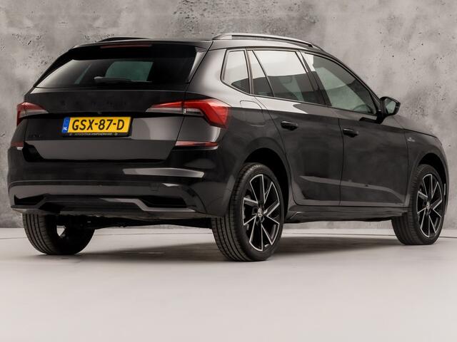 Skoda Kamiq 1.0 TSI Monte Carlo Automaat (PANORAMADAK, VIRTUAL COCKPIT, KUIPSTOELEN, APPLE CARPLAY, CAMERA, GETINT GLAS, ADAPTIVE CRUISE, KEYLESS, NIEUWSTAAT)