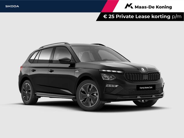 Skoda Kamiq Monte Carlo 1.0 TSI 85 kW / 115 PK SUV 6 versn. Hand. | Metallic lak | Trekhaak Wegklapbaar | 2000,- inruilvoordeel!!