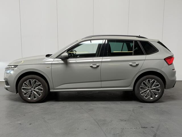 Skoda Kamiq 1.0 TSI Ambition / AUTOMAAT/ CAMERA/ PARK. SENSOREN/ ELEK. ACHTERKLEP/ VOORRUIT VERWARM./ CRYSTAL LIGHTING/ CRUISE/ STOELVERWARM./ SMARTLINK/ CLIMA/ DAB/ 17" LMV