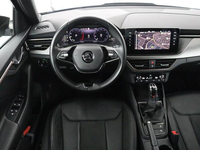 Skoda Kamiq 1.0 TSI Business Edition | Panoramadak | Leder | Virtual | Stoelverwarming | Carplay | Cruise control | Camera | Elek. stoelen | 18'' | Full LED |