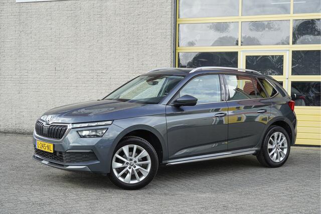 Skoda Kamiq 1.0 TSI Business Edition BJ2021 Lmv 17" | Led V+A | Dynamische knipperlichten V+A | Pdc | Sideskirts | Trekhaak | Navi | Virtual cockpit | Climate control | Cruise control | Verwarmde voorstoelen | Getint glas