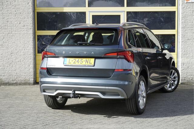 Skoda Kamiq 1.0 TSI Business Edition BJ2021 Lmv 17" | Led V+A | Dynamische knipperlichten V+A | Pdc | Sideskirts | Trekhaak | Navi | Virtual cockpit | Climate control | Cruise control | Verwarmde voorstoelen | Getint glas