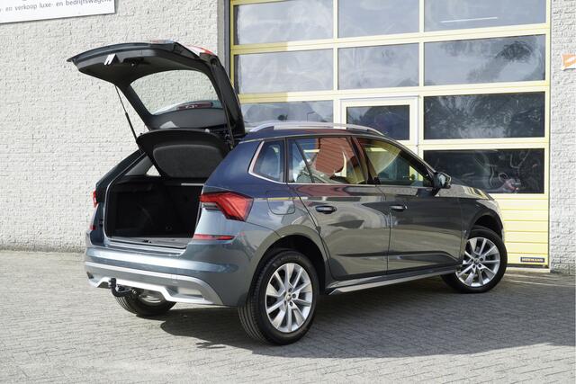 Skoda Kamiq 1.0 TSI Business Edition BJ2021 Lmv 17" | Led V+A | Dynamische knipperlichten V+A | Pdc | Sideskirts | Trekhaak | Navi | Virtual cockpit | Climate control | Cruise control | Verwarmde voorstoelen | Getint glas
