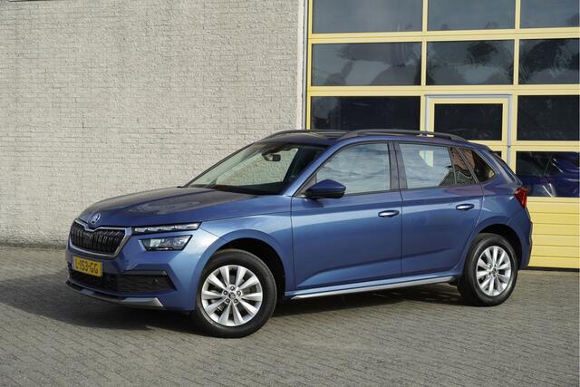 Skoda Kamiq 1.0 TSI Business Edition BJ2021 Lmv 16" | Led V+A | Dynamische knipperlichten | Pdc | Sideskirts | App-Connect | Navi | Virtual cockpit | Climate control | Cruise control | Verwarmde voorstoelen | Extra getint glas