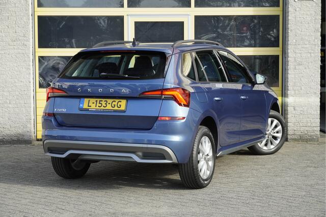 Skoda Kamiq 1.0 TSI Business Edition BJ2021 Lmv 16" | Led V+A | Dynamische knipperlichten | Pdc | Sideskirts | App-Connect | Navi | Virtual cockpit | Climate control | Cruise control | Verwarmde voorstoelen | Extra getint glas