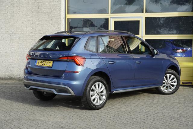 Skoda Kamiq 1.0 TSI Business Edition BJ2021 Lmv 16" | Led V+A | Dynamische knipperlichten | Pdc | Sideskirts | App-Connect | Navi | Virtual cockpit | Climate control | Cruise control | Verwarmde voorstoelen | Extra getint glas