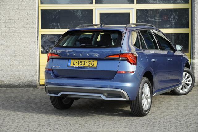 Skoda Kamiq 1.0 TSI Business Edition BJ2021 Lmv 16" | Led V+A | Dynamische knipperlichten | Pdc | Sideskirts | App-Connect | Navi | Virtual cockpit | Climate control | Cruise control | Verwarmde voorstoelen | Extra getint glas