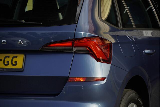 Skoda Kamiq 1.0 TSI Business Edition BJ2021 Lmv 16" | Led V+A | Dynamische knipperlichten | Pdc | Sideskirts | App-Connect | Navi | Virtual cockpit | Climate control | Cruise control | Verwarmde voorstoelen | Extra getint glas