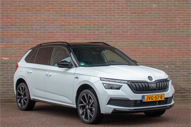 Skoda Kamiq 1.5 TSI DSG Monte Carlo, Panoramadak, Camera, Stoel & Stuurverwarming, Adaptive Cruise, Carplay, Keyless.