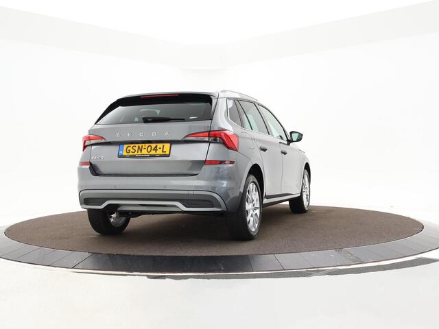Skoda Kamiq 1.0 TSI 110pk DSG Business Edition · Camera · Trekhaak · Panoramadak · Apple/Android Car Play · Stoelverwarming · Clima · Navigatie · P-Sensoren · 17'' Inch ·