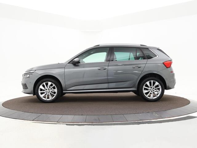 Skoda Kamiq 1.0 TSI 110pk DSG Business Edition · Camera · Trekhaak · Panoramadak · Apple/Android Car Play · Stoelverwarming · Clima · Navigatie · P-Sensoren · 17'' Inch ·