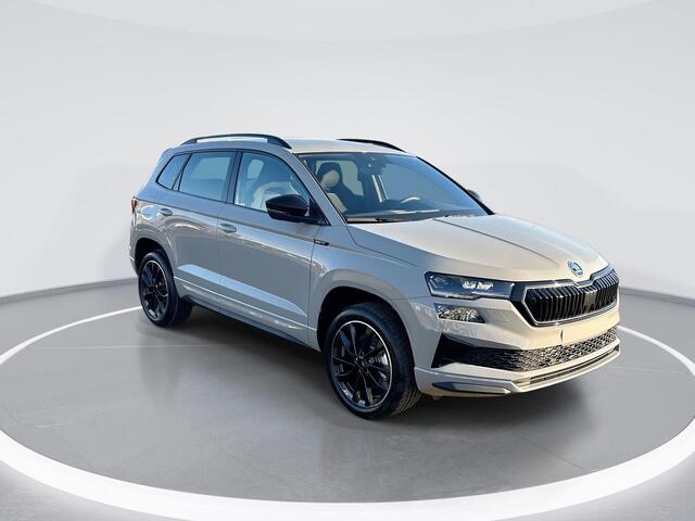 Skoda Karoq Sportline Business 1.5 TSI 110 kW / 150 PK SUV 7 v ersnelling DSG | Steel Grey | Travel assist Plus | Elektrische achterklep met voetsensor | 3500,- inruilvoordeel!!
