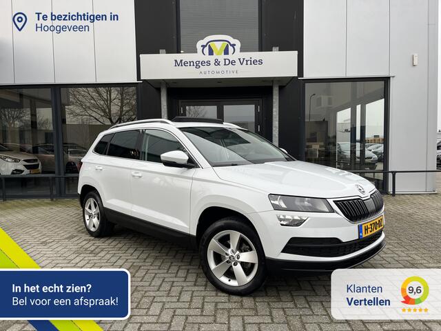 Skoda Karoq 1.0 TSI Ambition Business Airco ECC | Virtual | Panorama | Trekhaak | Stoelverwarming | NAP | Apple Carplay Android Auto | DAB | Isofix