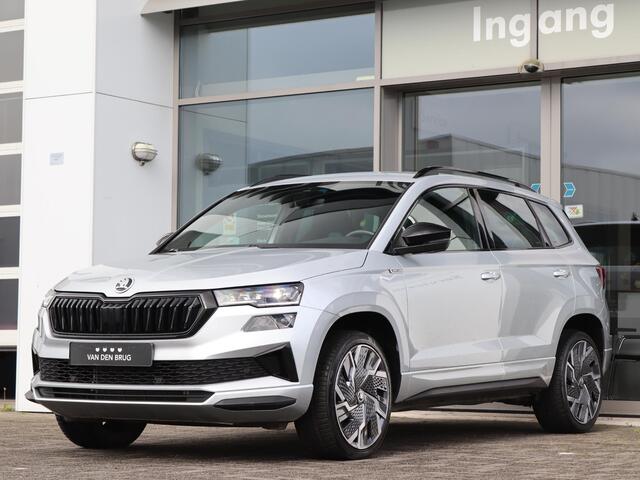 Skoda Karoq 1.5 TSI 150 pk DSG ACT Sportline Business | Navigatie | SmartLink | Camera | Climatronic | Adaptive Cruise | 19'' LM | LED | Keyless | Fabrieksgarantie tot 27-07-2026 of 60.000km |