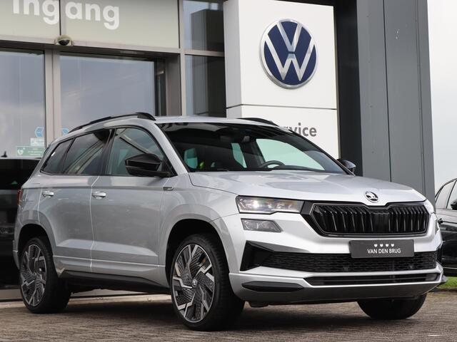 Skoda Karoq 1.5 TSI 150 pk DSG ACT Sportline Business | Navigatie | SmartLink | Camera | Climatronic | Adaptive Cruise | 19'' LM | LED | Keyless | Fabrieksgarantie tot 27-07-2026 of 60.000km |
