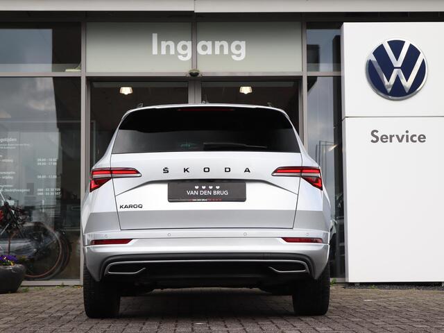Skoda Karoq 1.5 TSI 150 pk DSG ACT Sportline Business | Navigatie | SmartLink | Camera | Climatronic | Adaptive Cruise | 19'' LM | LED | Keyless | Fabrieksgarantie tot 27-07-2026 of 60.000km |
