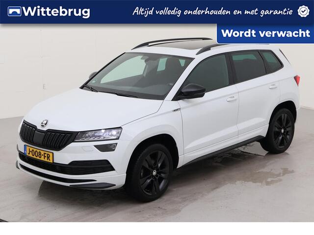 Skoda Karoq 1.5 TSI ACT Sportline Business / Metallic/ Digitale Cockpit/ Led/ Panoramadak/ Camera/ Parkeersensoren/ 18 lmv