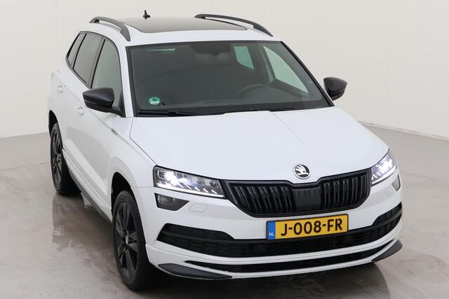 Skoda Karoq 1.5 TSI ACT Sportline Business / Metallic/ Digitale Cockpit/ Led/ Panoramadak/ Camera/ Parkeersensoren/ 18 lmv