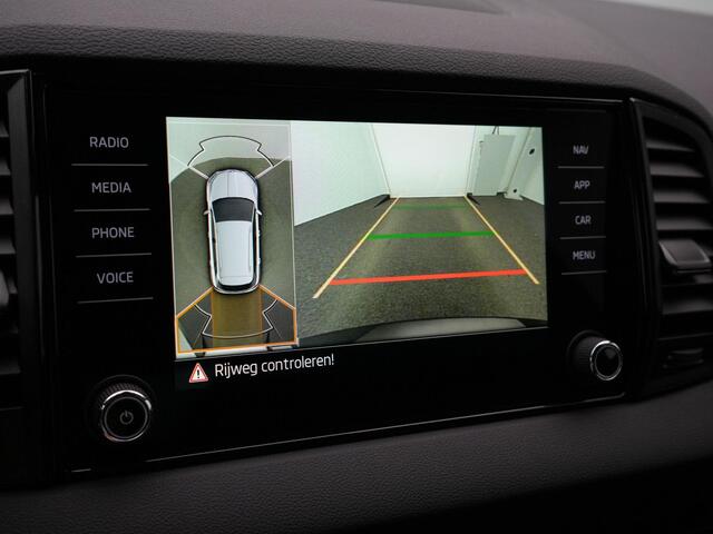 Skoda Karoq Sportline Business 1.5 TSI 150 pk DSG | Trekhaak | Matrix LED | Rondomzicht camera | Stoel-/achterbankverwarming | CANTON sound